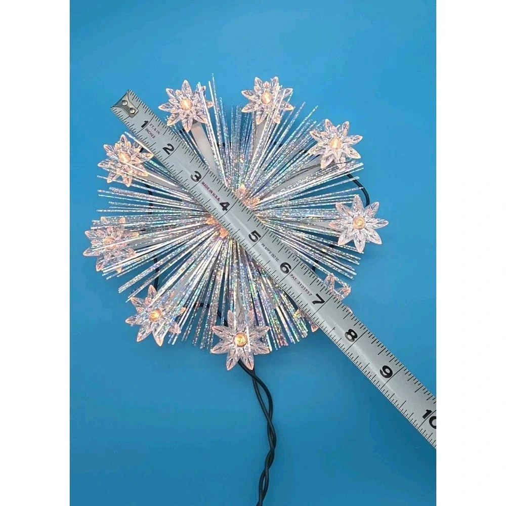 White Light Tree Topper 7